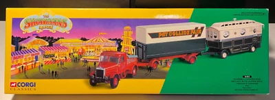 Corgi Classics Showman's Range Scammell Ballast Closed Pole Caravan 16502 - Image 1 of 4