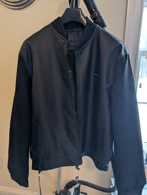 Chaqueta de cuero Ferrari para hombre  Foto 1 de 4