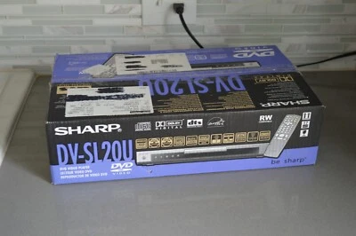 New Sharp DV-SL20U DVD Video Player DVD-R/RW/CD-R/RW/MP3 Decoder NIB - Image 1 of 4