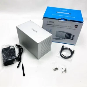 ORICO Externes Festplattengehäuse USB 3.0 zu SATA Dualschacht Festplatten-Dockin - Picture 1 of 6