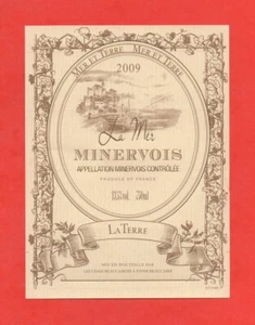 Etiquette de vin - La Mer - Minervois - 2009   (66) - Imagen 1 de 1