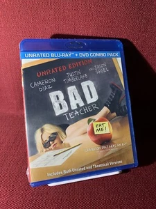 BAD TEACHER (Unrated) Blu-Ray + DVD 2011 Region-Free SEALED Free Shipping - Imagen 1 de 9