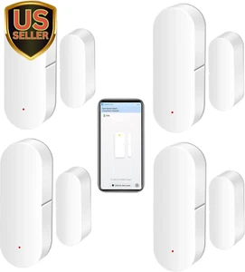 Wifi Door Sensor: Smart Door Open/Closed Detectors, Wireless Window Sensor wi... - Picture 1 of 1