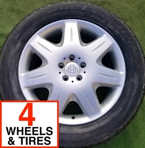 4 Factory Mercedes Benz Maybach Wheels New Bridgestone Tires OEM 57 57S 62 Set - Picture 1 of 21