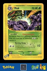 👾 2003 Pokemon e-Series Aquapolis 23/147 Muk - Picture 1 of 3