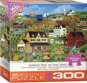 Harvest Days in Cove Point 300 Large Piece Jigsaw Puzzle Eurographics New - Picture 1 of 3