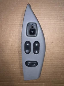 97 - 98 FORD F150 CONDUCTOR LADO IZQUIERDO MAESTRO INTERRUPTOR DE VENTANA ELÉCTRICA GRIS - Imagen 1 de 3