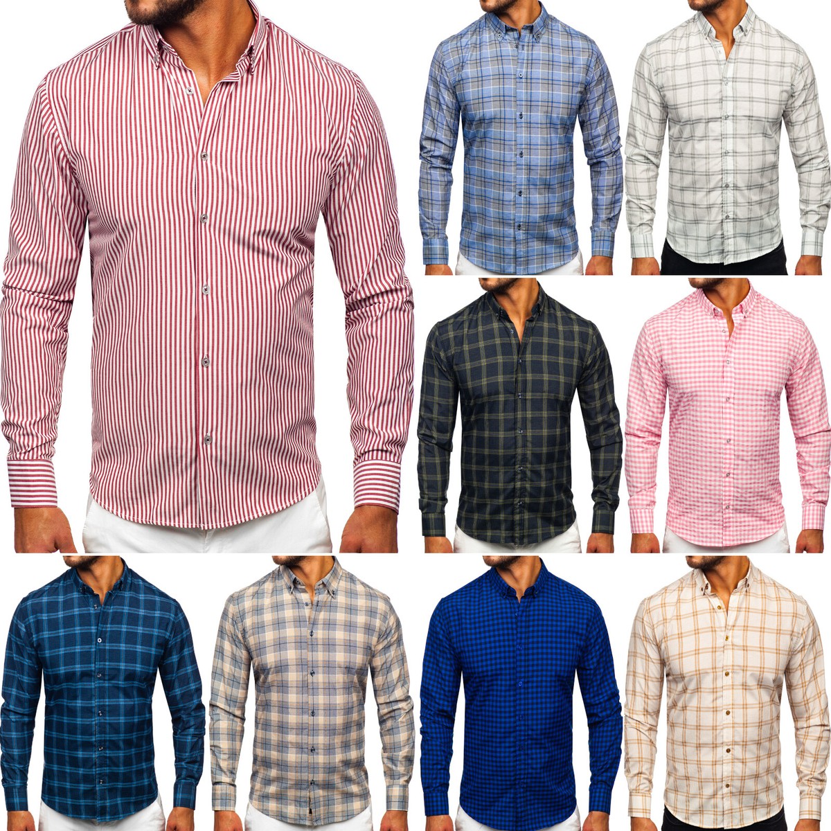 Camicia Uomo Slim Fit Manica Corta - Foto 5