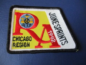 Vintage Road America June Sprints 1992 Jacket Patch Chicago Illinois Region SCCA - Picture 1 of 2