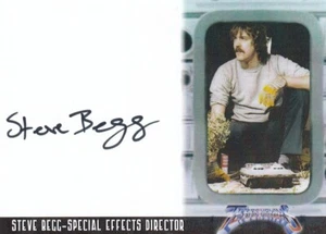 TERRAHAWKS (2023) - STEVE BEGG (DIRECTOR DE EFECTOS ESPECIALES) TARJETA DE AUTÓGRAFO SB1 - Imagen 1 de 1