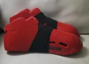 ProForce Lightning Kicks Sparring Shoes / Footgear - Red - Size 9-10 - Picture 1 of 10