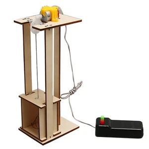 Elevator Science Projects Handmade Model Building Kits Kids Science Kits sincere - Picture 1 of 7