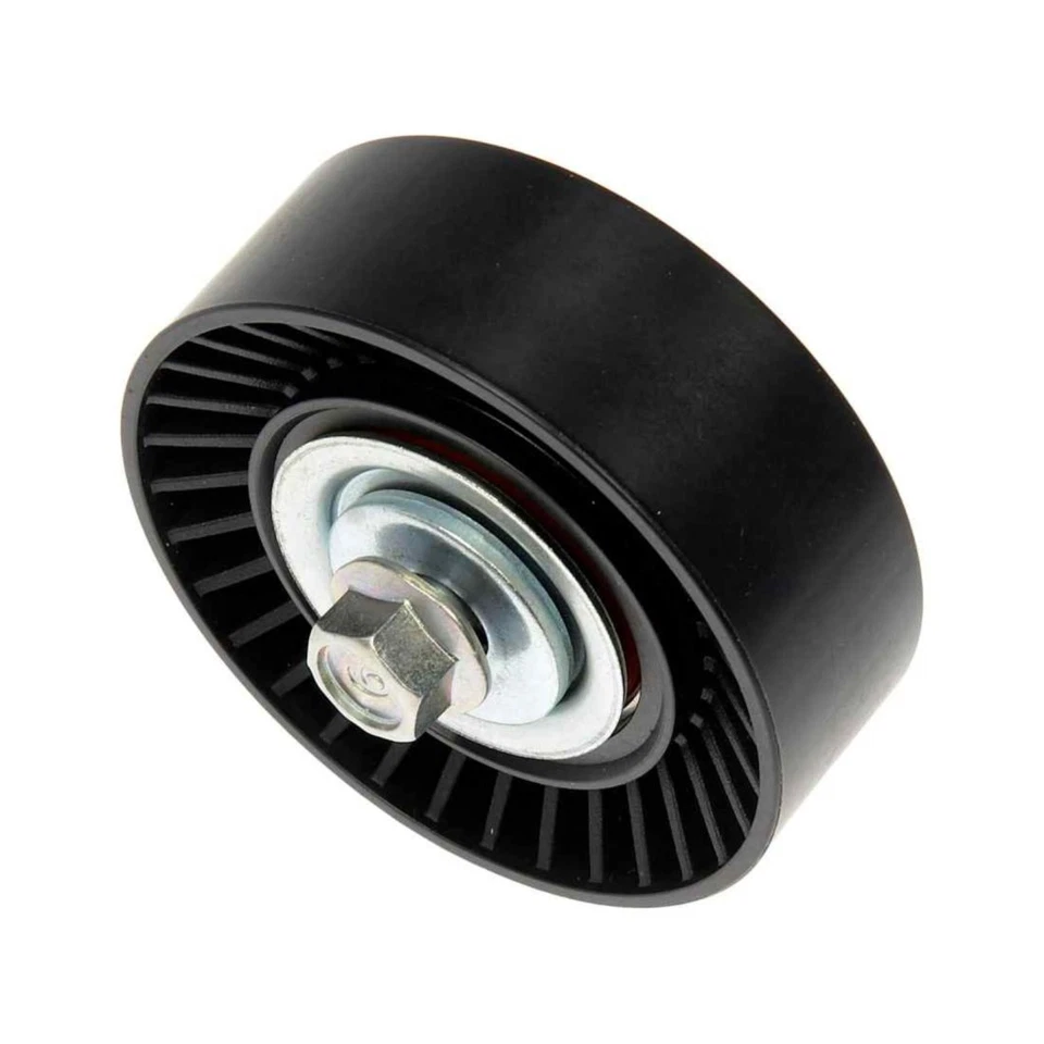 Polea loca motor Ford GT 2017-2021 | negra | tipo cabeza de perno hexagonal | correa en V Foto 1 de 4