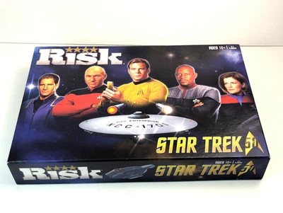 Risk Star Trek 50th Anniversary Edition Board Game Hasbro 2016 Open Box New Flaw - Image 1 of 4