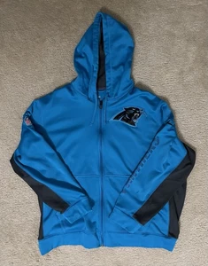 Carolina Panthers Nike therma Fit Zip Hoodie Size XXL NFL - Picture 1 of 2