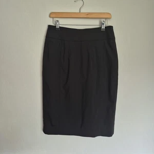 Falda hasta la rodilla Burberry London 98 % lana negra, Reino Unido 10, nueva con etiquetas, PVP: 495 £ - Imagen 1 de 14
