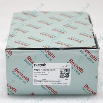 1piece New Rexroth R162231420 RUNNER BLOCK BALL BEARING Free ship - Image 1 of 4