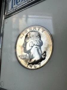 1967 Special Mint Set (SMS) Washington Quarter - Picture 1 of 8