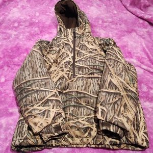 Cabela’s Dry Plus Thinsulate Pullover Jacket Men’s L Realtree Max 4 Camo Hoodie - Picture 1 of 17