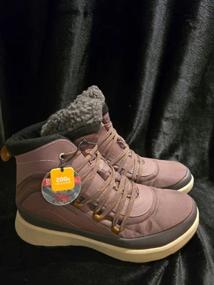 Columbia Women’s Red Hills Omni-Heat Snow Boots – Basalt/Camel Brown – Size 10.5 - Image 1 of 4