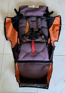 BOB Sport Utility Single  Stroller FABRIC SEAT Black Gray Orange 2011 - 2015 - Picture 1 of 19