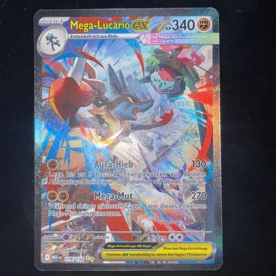 Pokemon Mega-Entwicklung  Mega-Lucario EX 179/132 - Deutsch - Bild 1 von 4