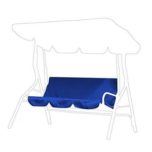 Patio Outdoor Swing Covers, 3 Triple Seater Hammock Cover Waterproof Dark Blue - Picture 1 of 8