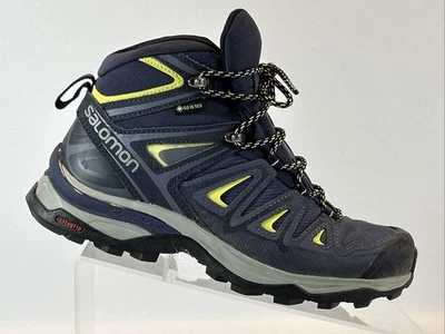 Salomon X Ultra 3 Mid Gore Tex Boots Women's Sz 5.5 Waterproof Snow Rain Hiking - Image 1 of 4