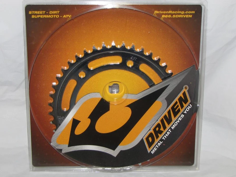 Honda 03-16 2003-2016 CBR 600RR 2001 600 F4i хромированная сталь 43 зуба задняя звездочка - Изображение 1 из 1