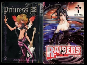 Princess Ai 2000s Manga Volume 2 TokyoPop & Raiders Volume 1 By Jinjun Park - Picture 1 of 2
