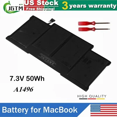 A1496 Battery For Apple MacBook Air 13" Mid 2012 2013 Early 2014 /15 A1405 A1466 - Image 1 of 4