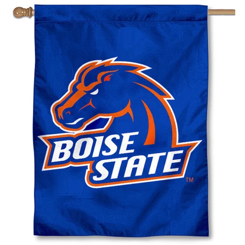 BSU Broncos Banner Flag Cover