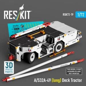 Tractor de cubierta ResKit 1:72 A/S32A-49 (largo) modelo impreso en 3D de la Marina de los Estados Unidos RSK72-0019 - Imagen 1 de 3