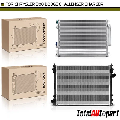散热器和交流冷凝器冷却套件适用于克莱斯勒 300 道奇挑战者充电器 6.4L — 第 1/4 张图片