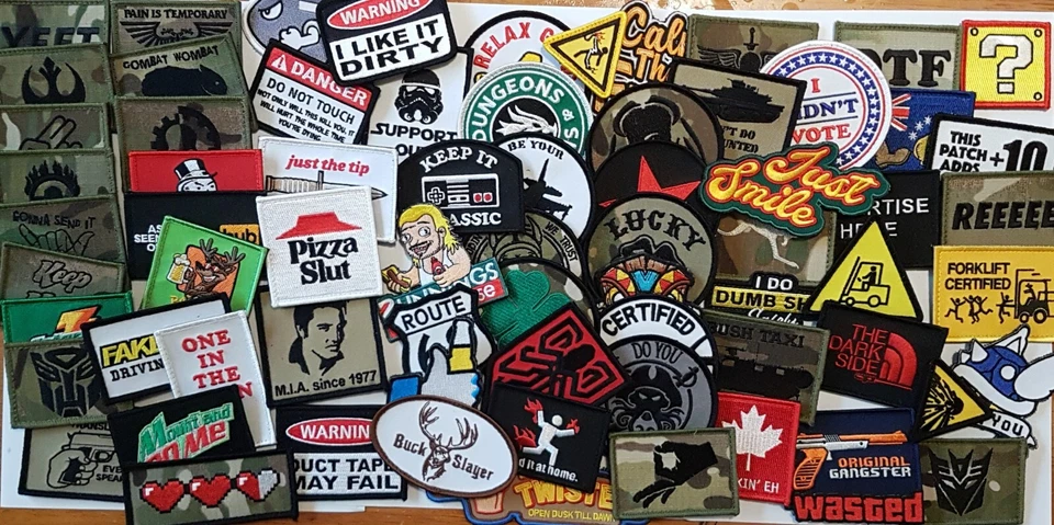 #1 Airsoft Gelsoft Morale Patch Gift Bundle   - image 1 of 1