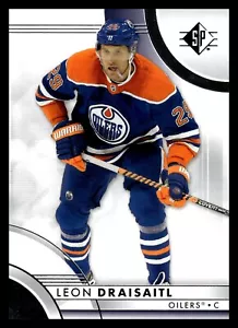 2023-24 UD SP Hockey Autentica Base 5 Leon Draisaitl, Oliatori Edmonton - Foto 1 di 2