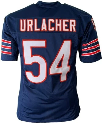 Brian Urlacher Unsigned Chicago  Blue Football Jersey - Image 1 of 3