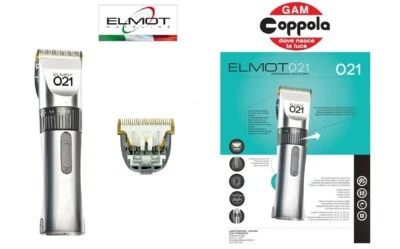 TAGLIACAPELLI CON FUNZIONE REGOLABARBA RICARICABILE ELMOT 021 PROFESSIONAL HAIR - Immagine 1 di 2