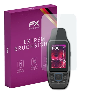 atFoliX Glasfolie für Garmin GPSMap 79s Displayfolie 9H Schutzpanzer