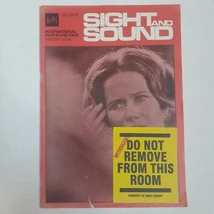 Sight And Sound Nicholas Roeg John Ford Ophuls Antonioni Eisenstein Truffaut F - Bild 1 von 6