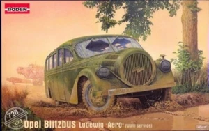 Opel Blitzbus Ludewig "Aero" (WWII service) (Plastic model kit) 1/72 Roden RN728 - Picture 1 of 4