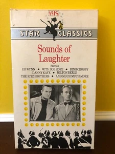 1986 Star Classics Sounds Of Laughter Comedy VHS Tape Bob Hope Ed Wynn & More - Picture 1 of 6