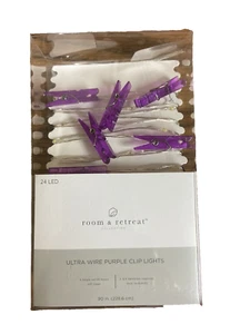 Ultra Wire Purple Clip Lights - Picture 1 of 4