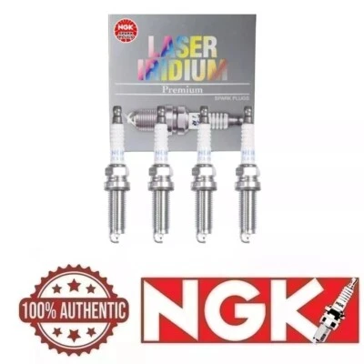 Juego de 4 bujías NGK láser iridio 6215/SILZKR6B11 para Hyundai Elantra Foto 1 de 2