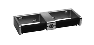 Bobrick Twin Toilet Roll Holder Lockable Anti-Theft - Picture 1 of 5