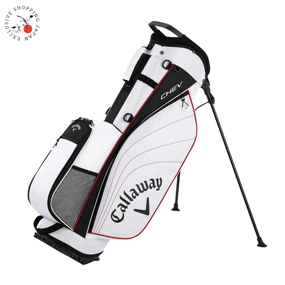 Callaway Golf Chev Carry Stand Bag 25JM 9 x 47in Lightweight 2025 Model White - Image 1 of 4