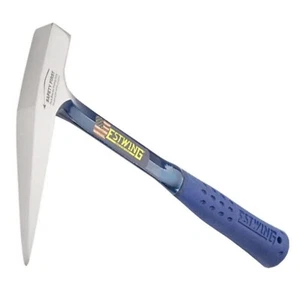 Estwing 13oz Pointed Rock Pick Hammer Shock Reduction Blue Shock Grip - E3-13P - Picture 1 of 4