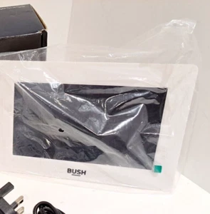 Bush 7" white DIGITAL PHOTO Picture FRAME USED - Picture 1 of 1