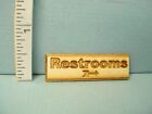 Miniature Restrooms Store Sign Laser Cut Dragonfly -1/12 Sc