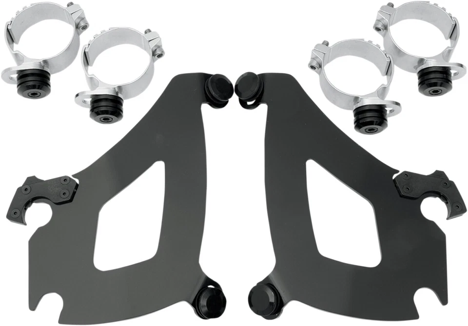2010-2020 for Honda VT1300CX Fury MEMPHIS SHADES Bullet Mounting Kit Fury Black - Image 1 of 1